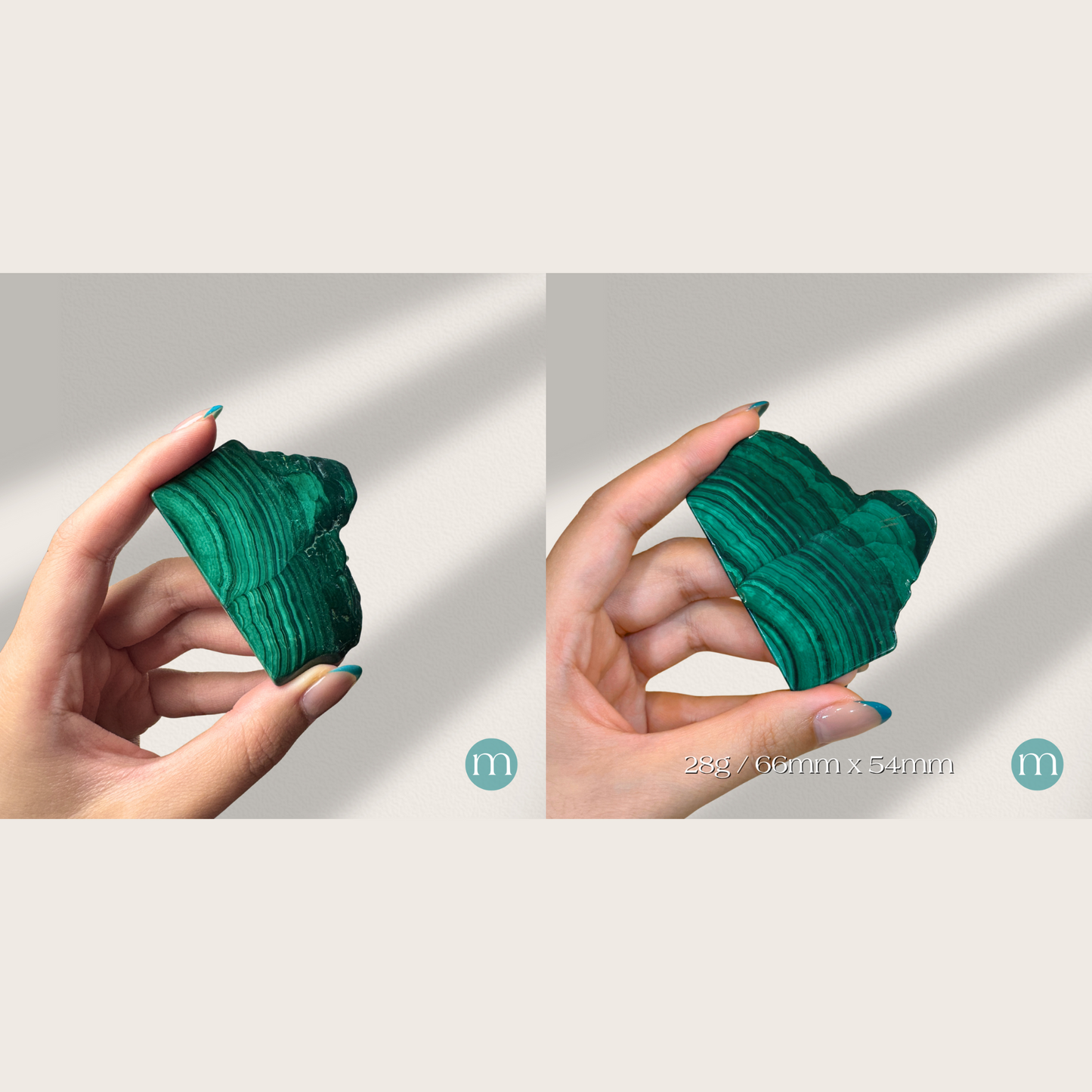 Malachite Mini Slices