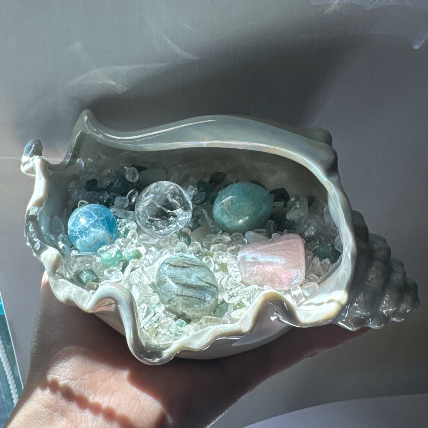 Coastal Crystal Bowl