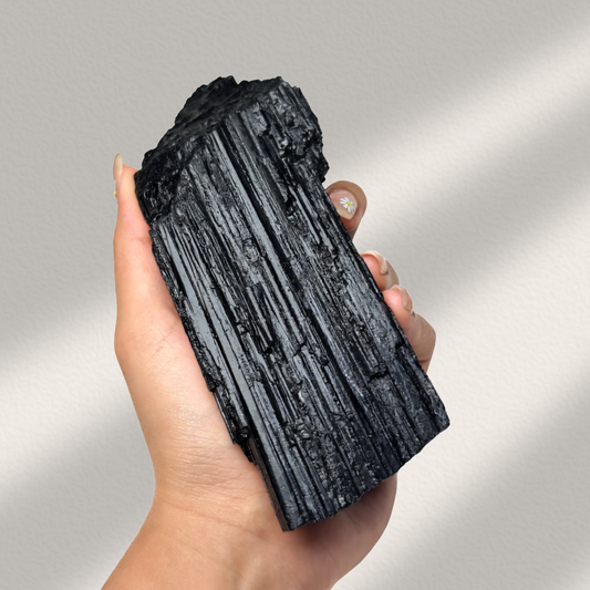 Black Tourmaline Raw Specimen | 572g