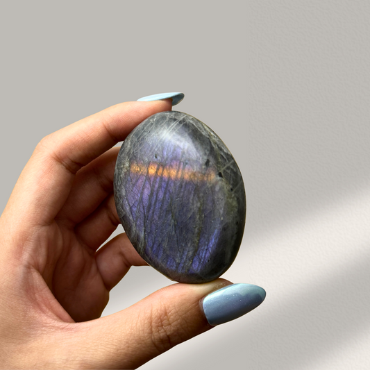 Labradorite Palm Stone (C)