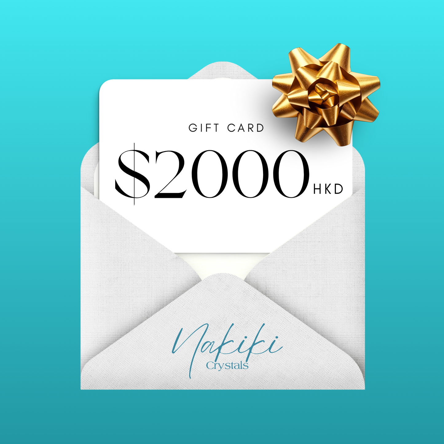 Gift Card $2000HKD