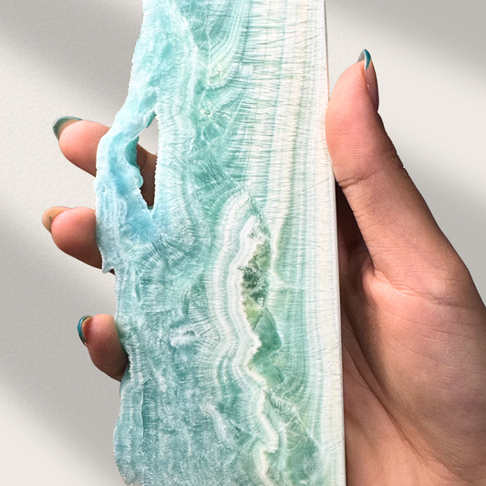Hemimorphite Slab