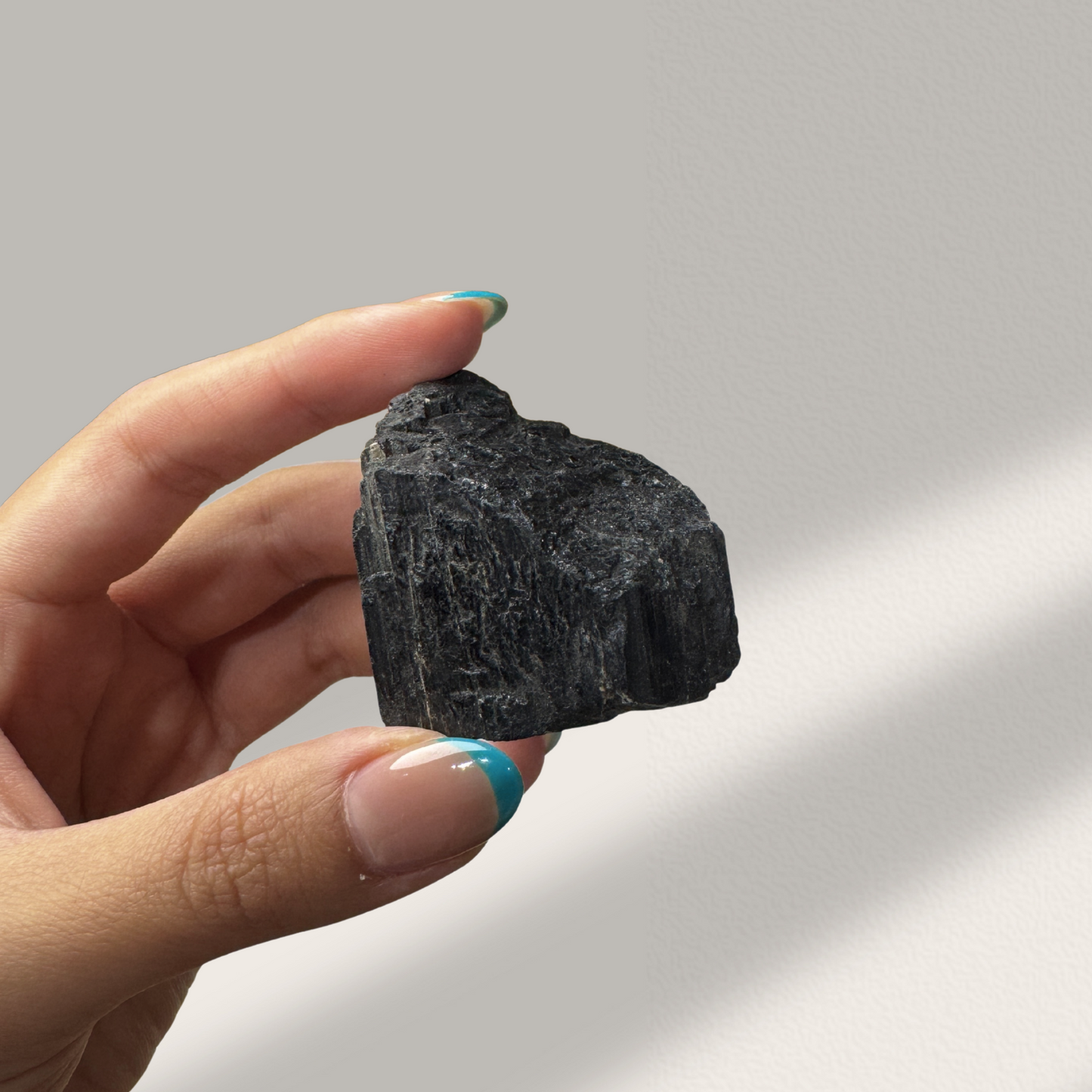 Black Tourmaline Raw with Mica