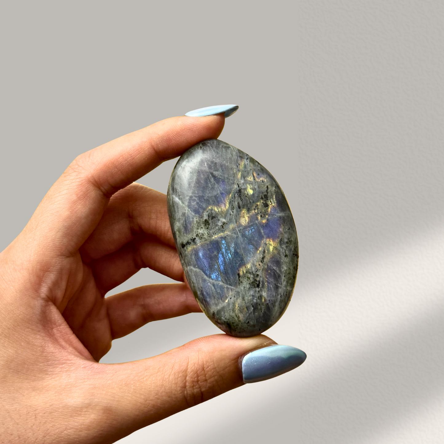Labradorite Palm Stone (B)