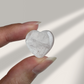 Clear Quartz Mini Heart Carving