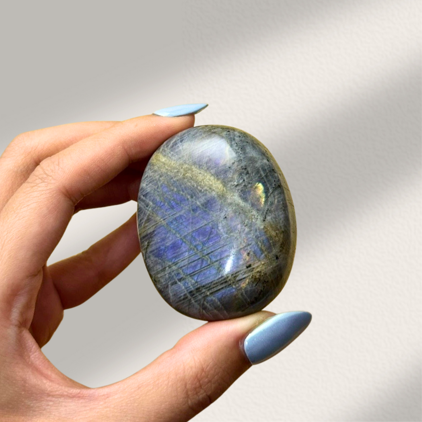 Labradorite Palm Stone (E)
