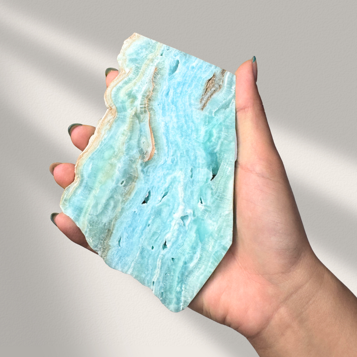 Hemimorphite Slab