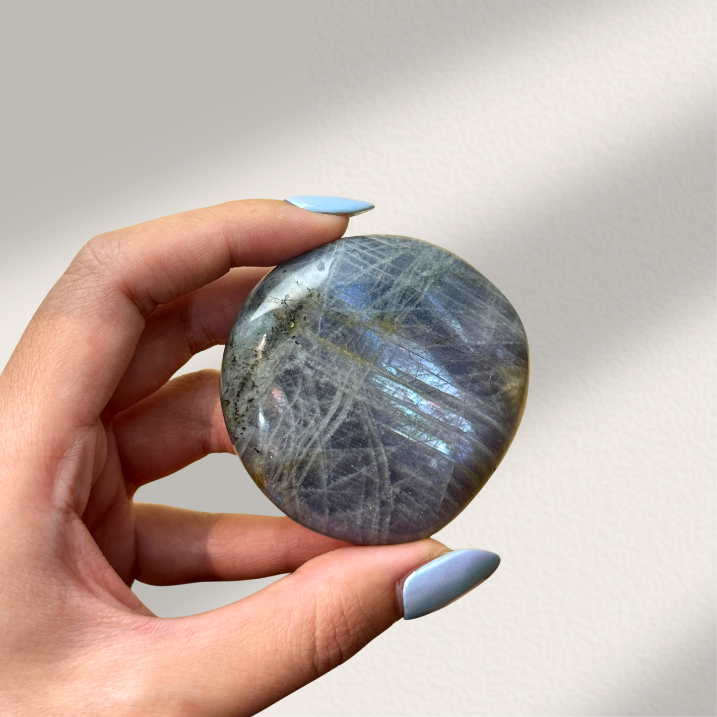 Labradorite Palm Stone (H)