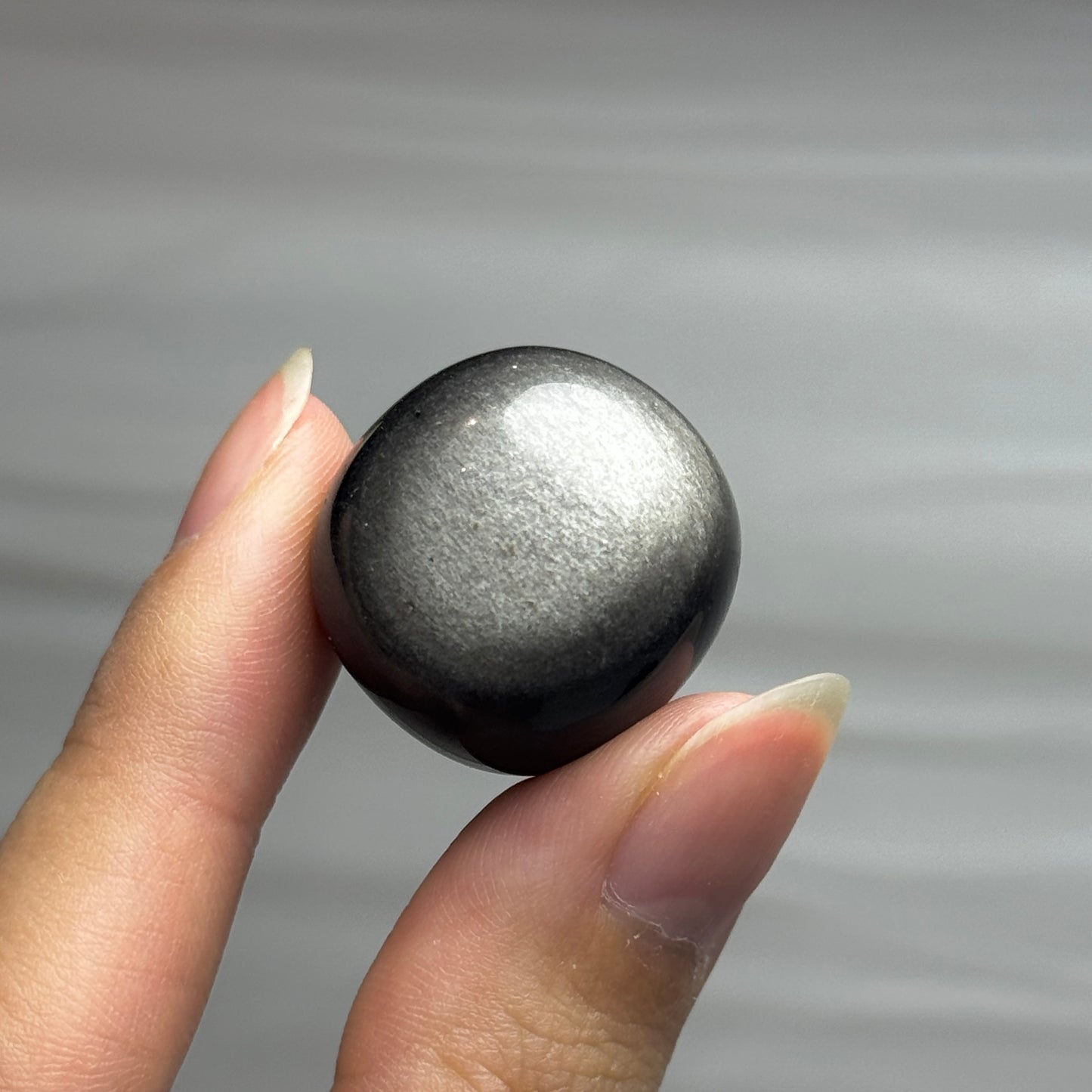 Silver Sheen Obsidian Tumble