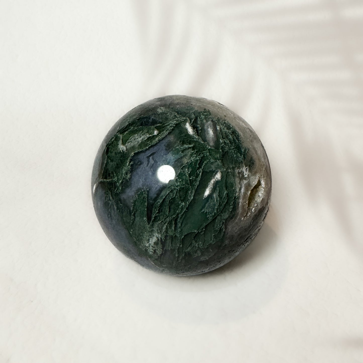 Moss Agate Sphere (B)