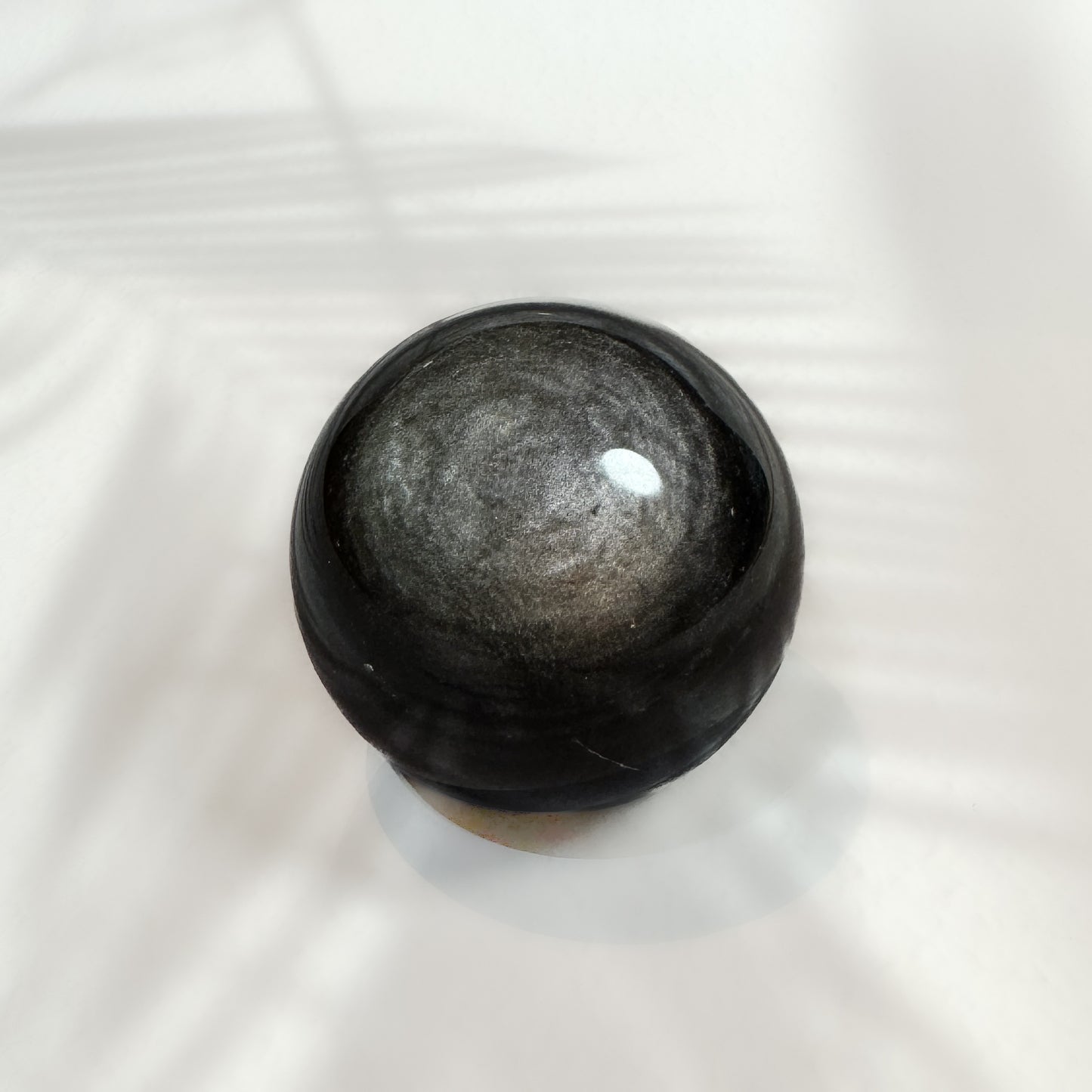Silver Sheen Obsidian Sphere (E)