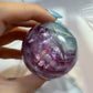 Watermelon Fluorite Sphere (B)
